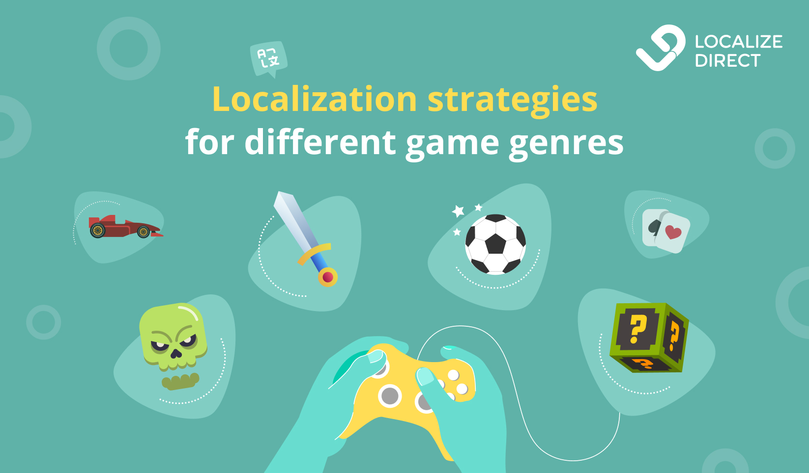 Localization strategies for popular game genres