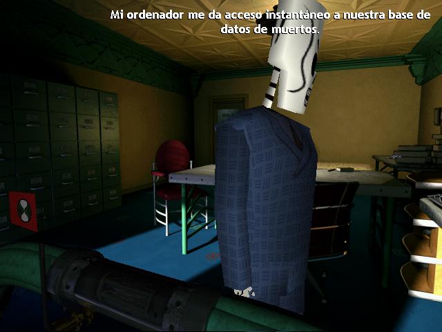 So-called neutral Spanish in the translation of the Grim Fandango game.